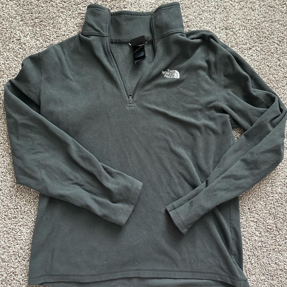 Men’s North Face Quarterzip, M
